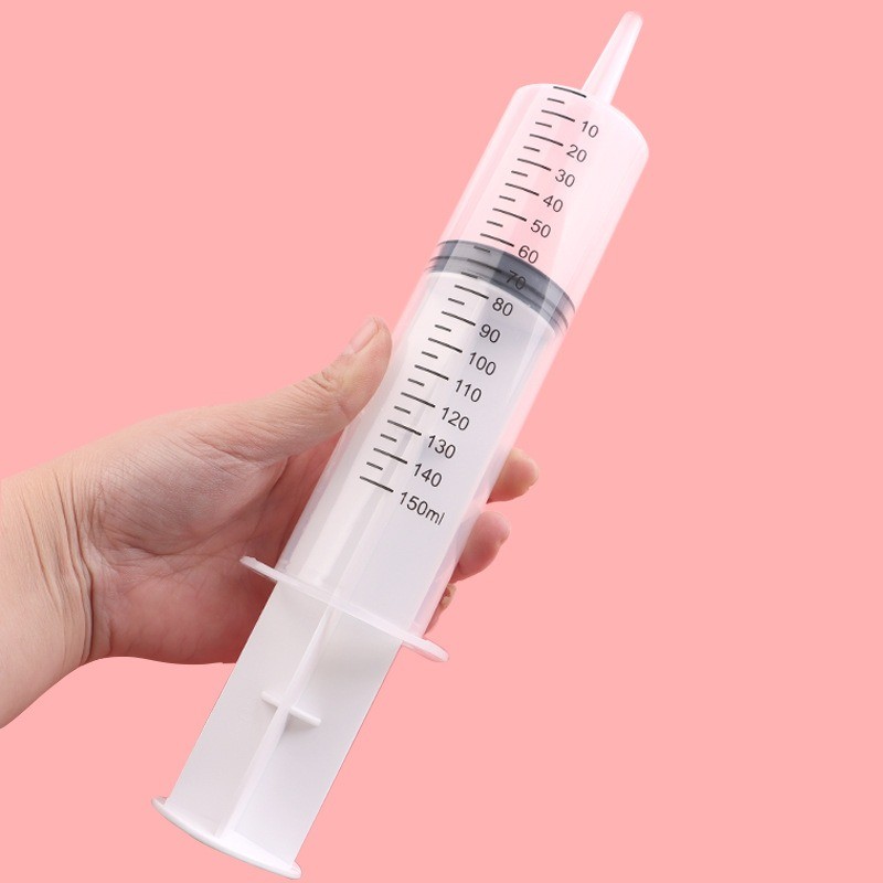 Syringe Hydroponics Nutrient Measuring Syringe Reusable Big 60-350ML