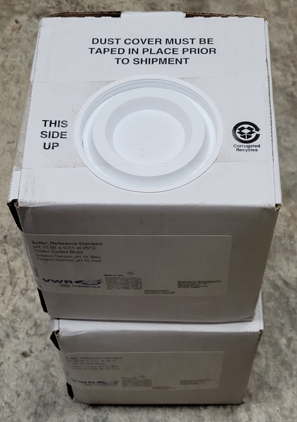 x2 BDH Buffer Reference Standard 4L Bottle VWR Analytical BDH5076-4L