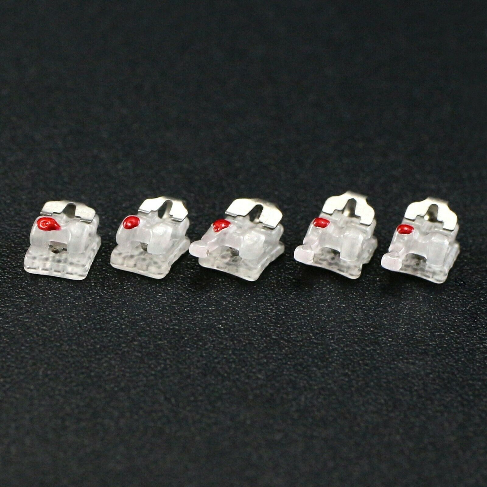 US Orthodontic Self Ligating Ceramic Bracket Aesthetic AO Empower Clear Roth 022