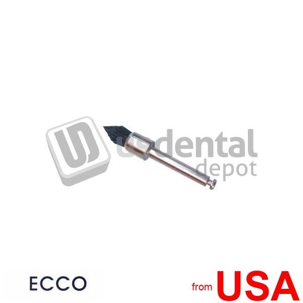 ECCO – Prophy Brushes RA Latch Type Taper – BLACK hair – 100pk – 243144