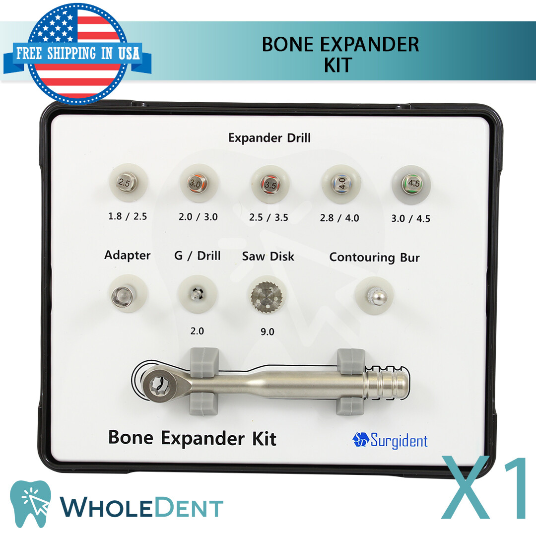 Bone Expander Kit Drill Narrow Wide Ridge Split Dental Implant Surgical Tool