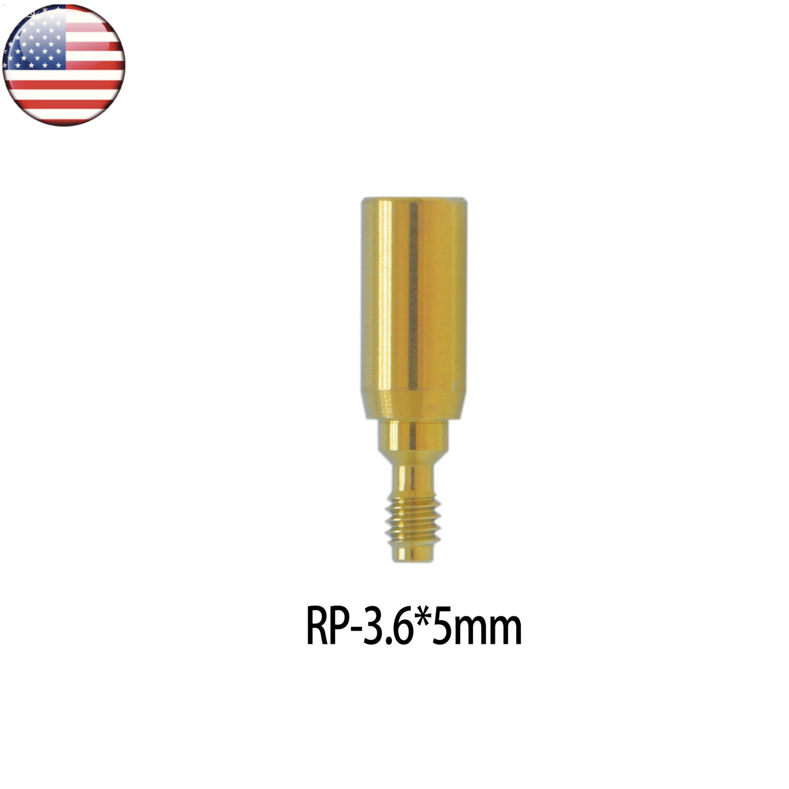US NOBEL Dental Healing Abutment RP/NP Compatible Active ∅3.6 ∅5.0 ∅6.0 H3/5/7mm