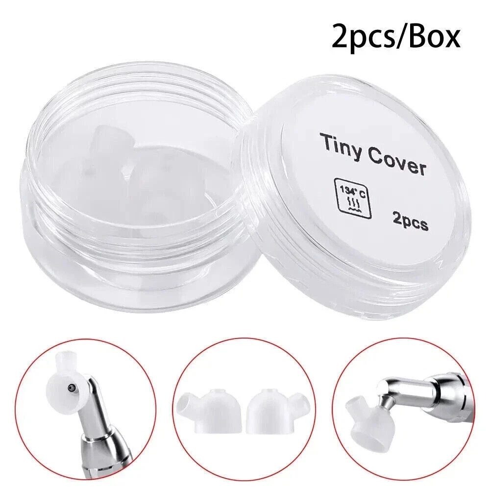 2Pcs Dental Lab Tiny Cover Micro Sand Trap Aluminum Oxide Air Sandblaster 134℃