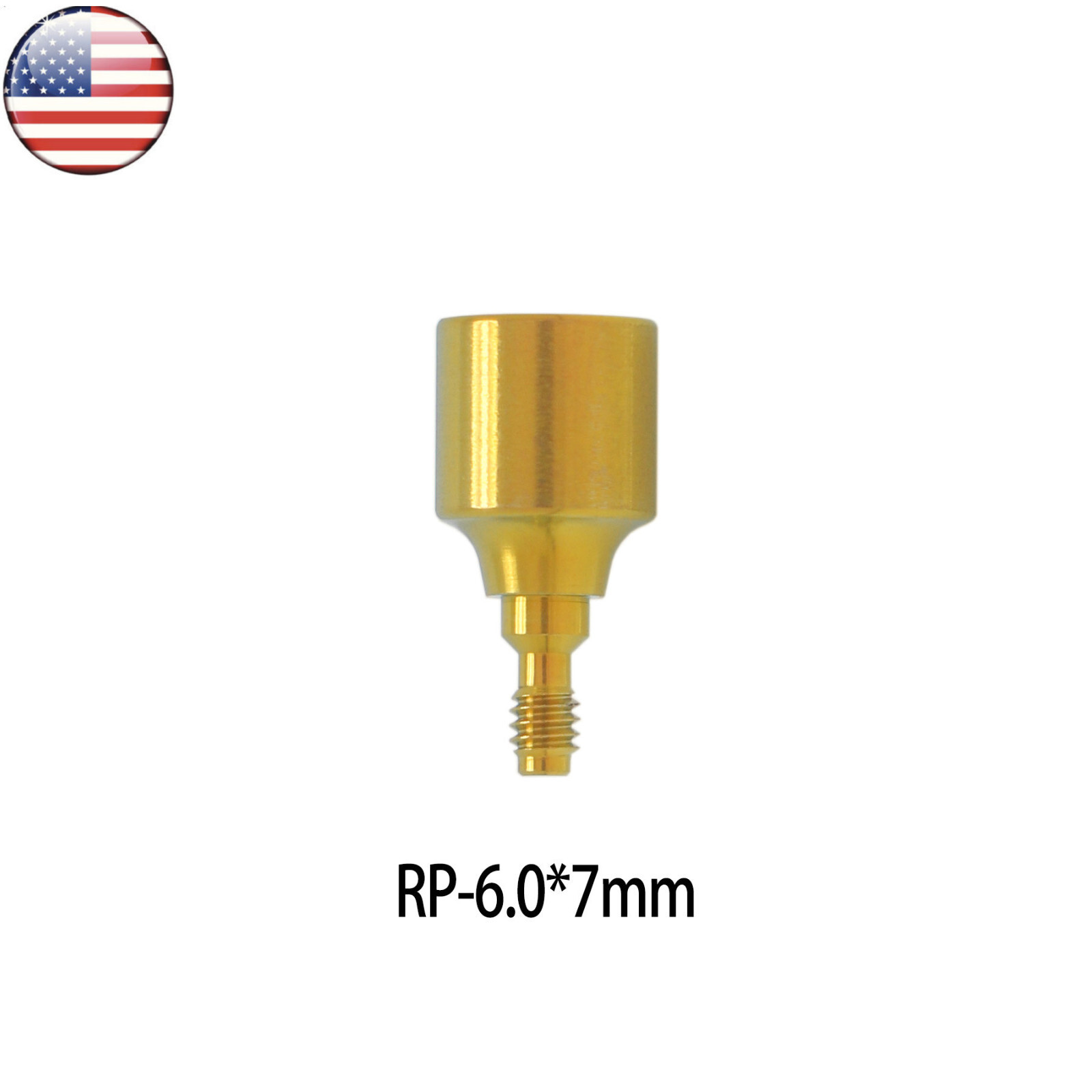 US NOBEL Dental Healing Abutment RP/NP Compatible Active ∅3.6 ∅5.0 ∅6.0 H3/5/7mm