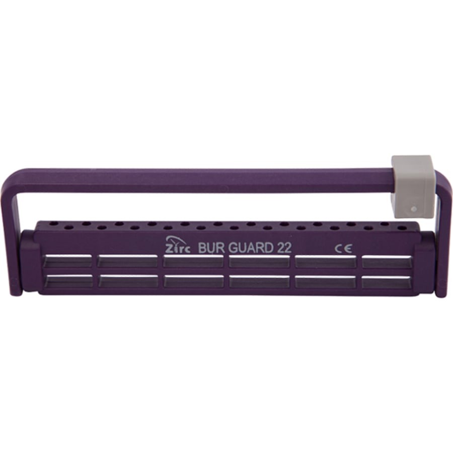 Dental 22-Hole Bur Holder Adjustable for LA FG HP Multiple Colors
