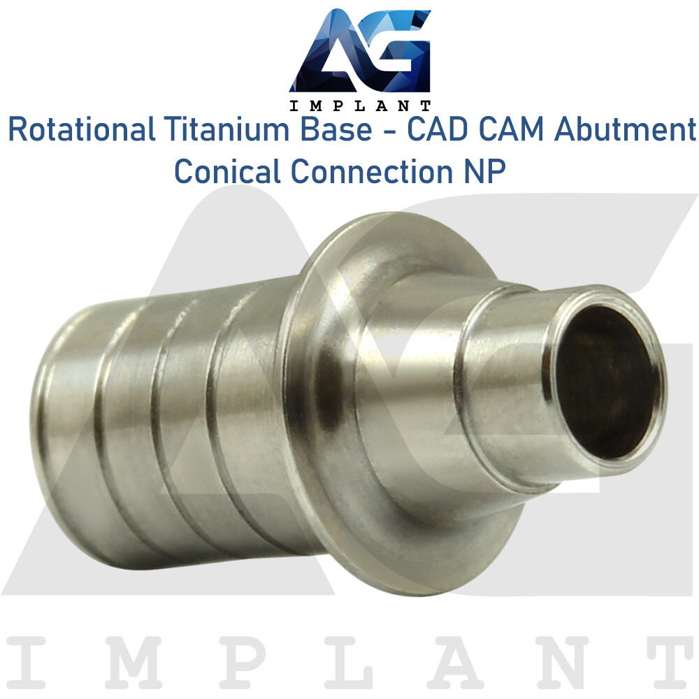 Rotational Titanium Base CAD/CAM NP Conical Connection Screw