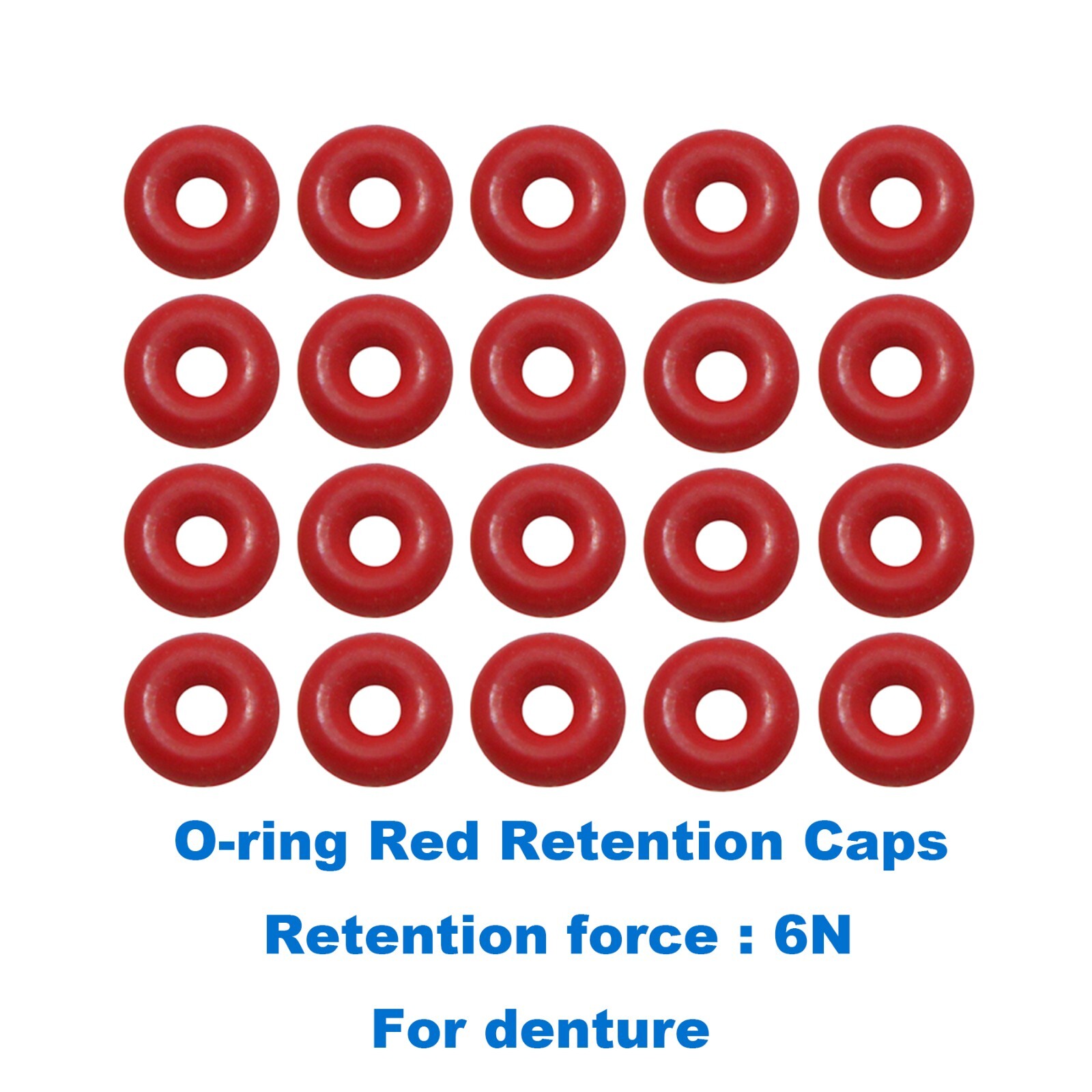 Dental O-Ring Kit & Metal Housing fits Hiossen Osstem Ball Attachment Abutment
