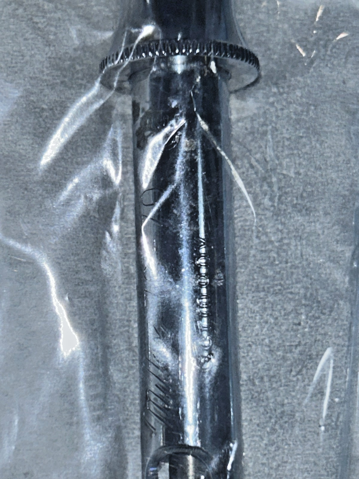 Miltex 07-91 Dental Aspirating Syringe 1.8cc Cook-Waite Metal Wings Used