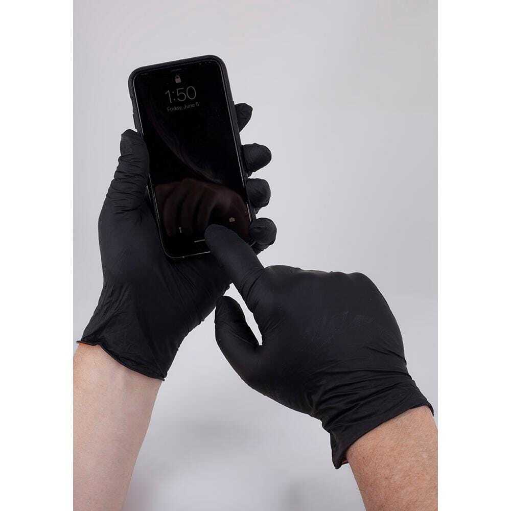 HDX Pop-N-Go Disposable Nitrile Gloves (40-Count)