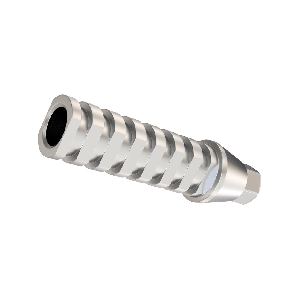 5pcs Temporary Straight Titanium Abut men ts With Screws Conical NP Platform