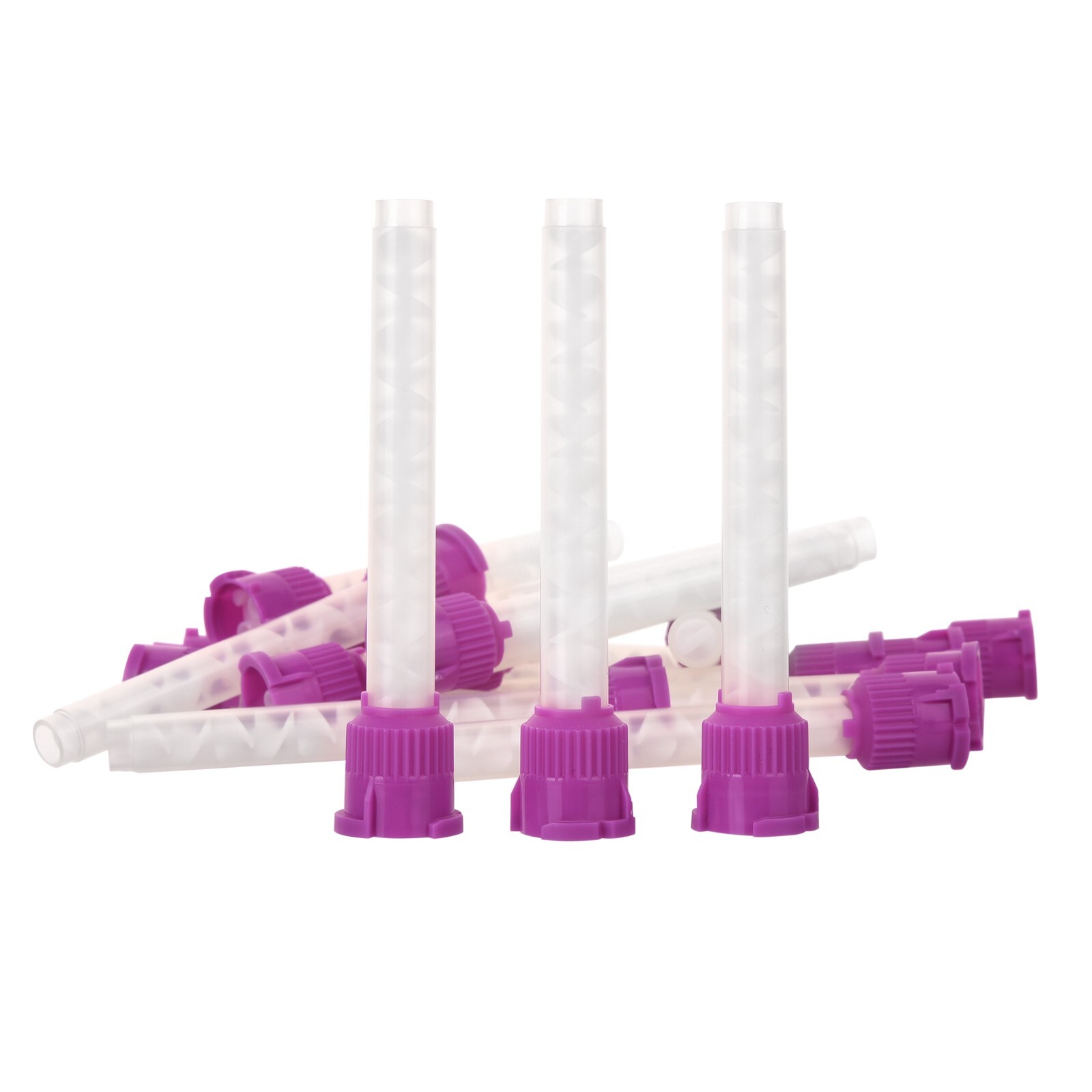 100 Dental Mixing Tips Impression HP Tips Purple 8.5mm(1:1)