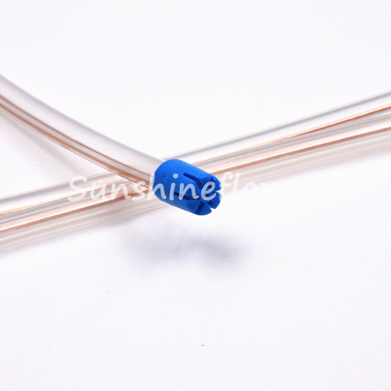 Dental Disposable Brown Blue Saliva Ejector Suction Tips Aspirator Nozzles 15cm
