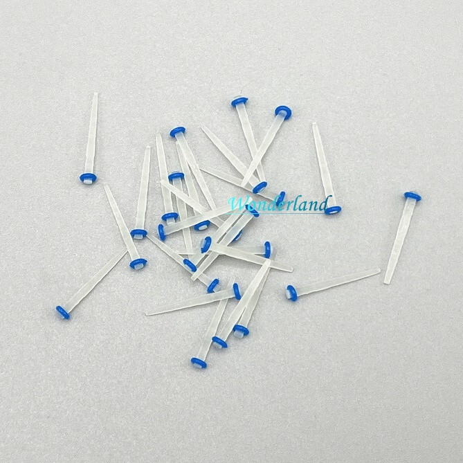 200pcs Dental Quartz Glass Fiber Post Root Canal Pins Straight/Screw Posts