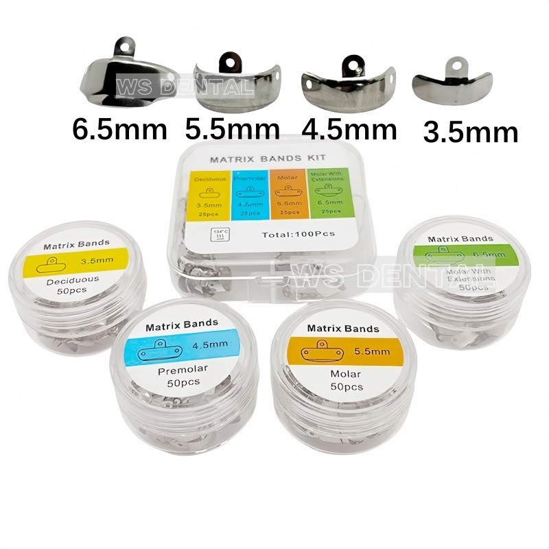 Dental Matrix Bands Sectional Matrice Clamp Ring Plier Wedges Palodent V3 System