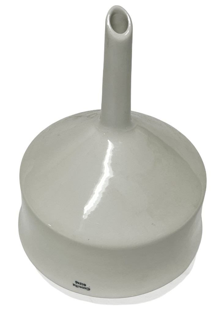 CoorsTek 60246 Porcelain Buchner Funnel 1060 mL for 150 mm Paper