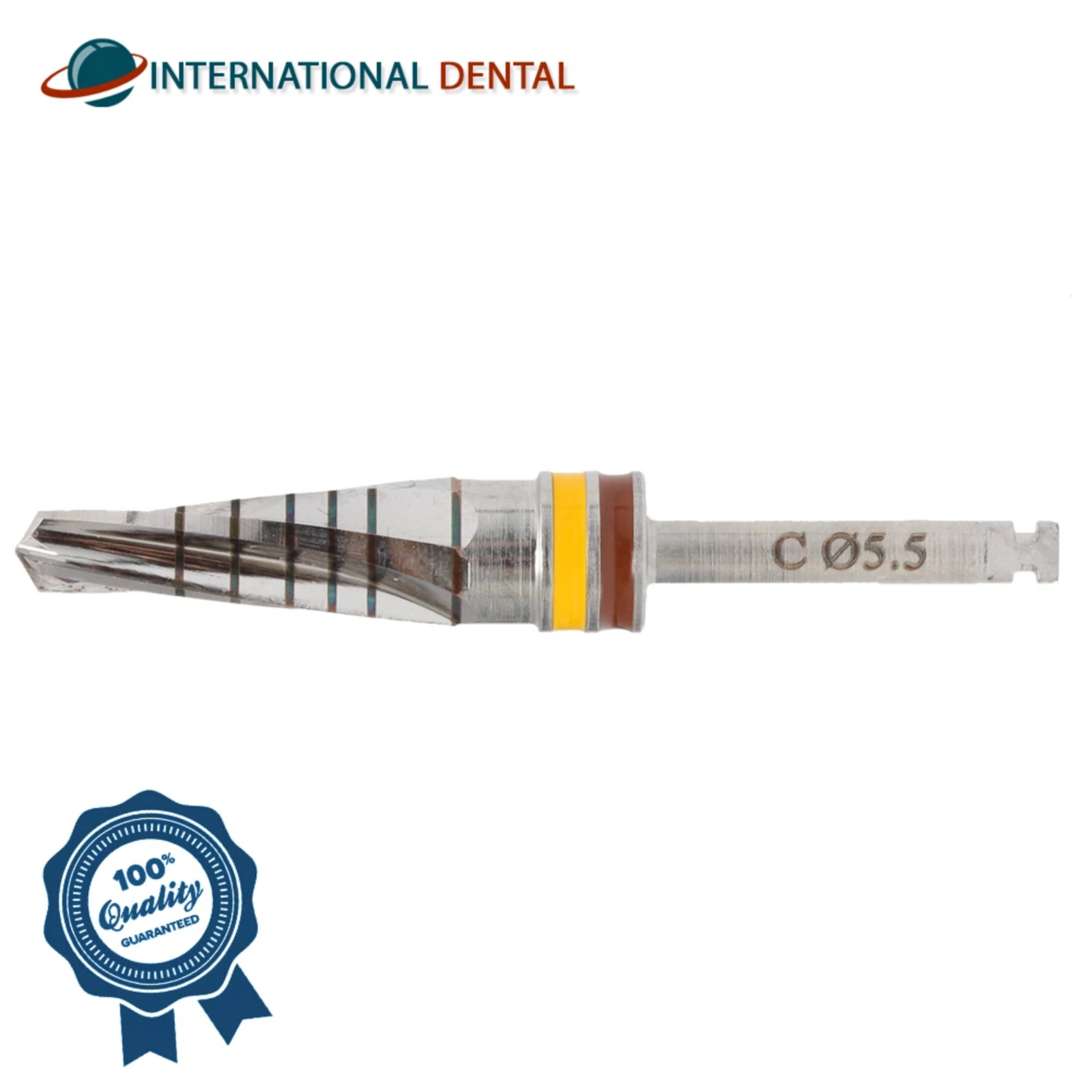 Conical Drill Externally Irrigated 3.1mm X 5.5mm Dental Fixture Surg Tool