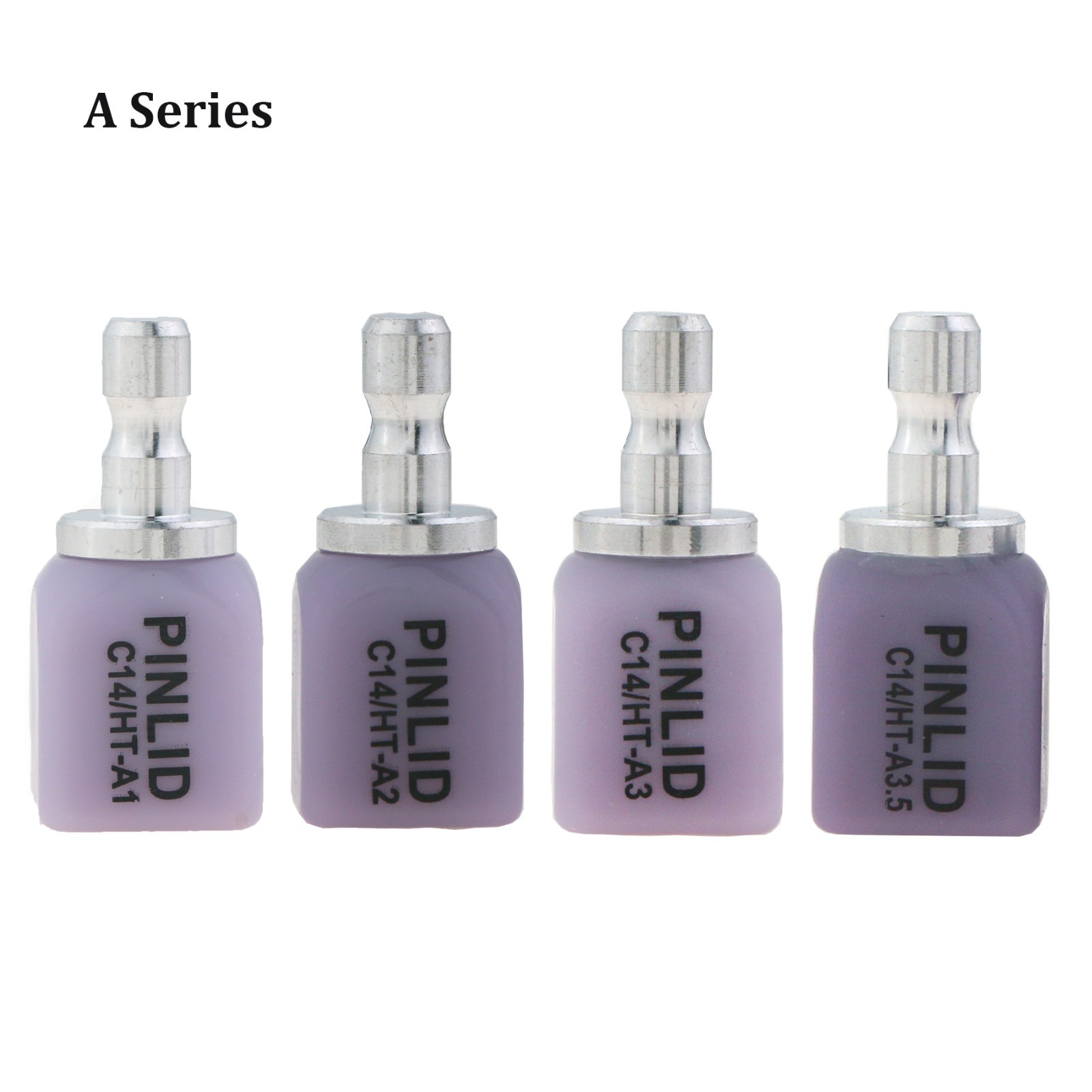 US C14 Dental Emax Lithium Disilicate (LS2) Blocks CAD/CAM CEREC Blocks HT 5Pcs