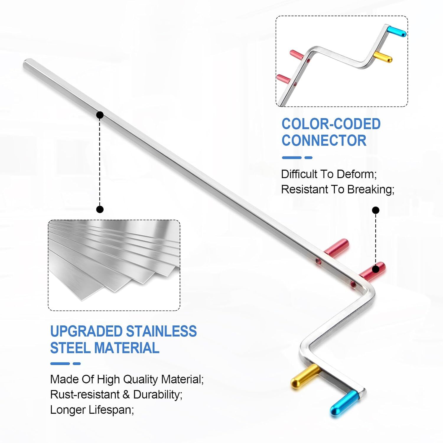 5Pcs Universal Dental X-Ray Indicator Aligning Arms Dental Xray Sensor Holders