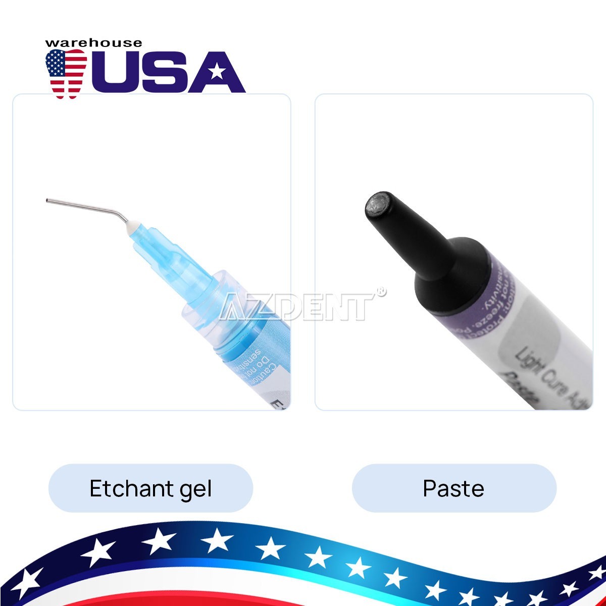 Dental Ortho Curing Light Direct Bonding Resin No-mix / Light Cure Adhesive US