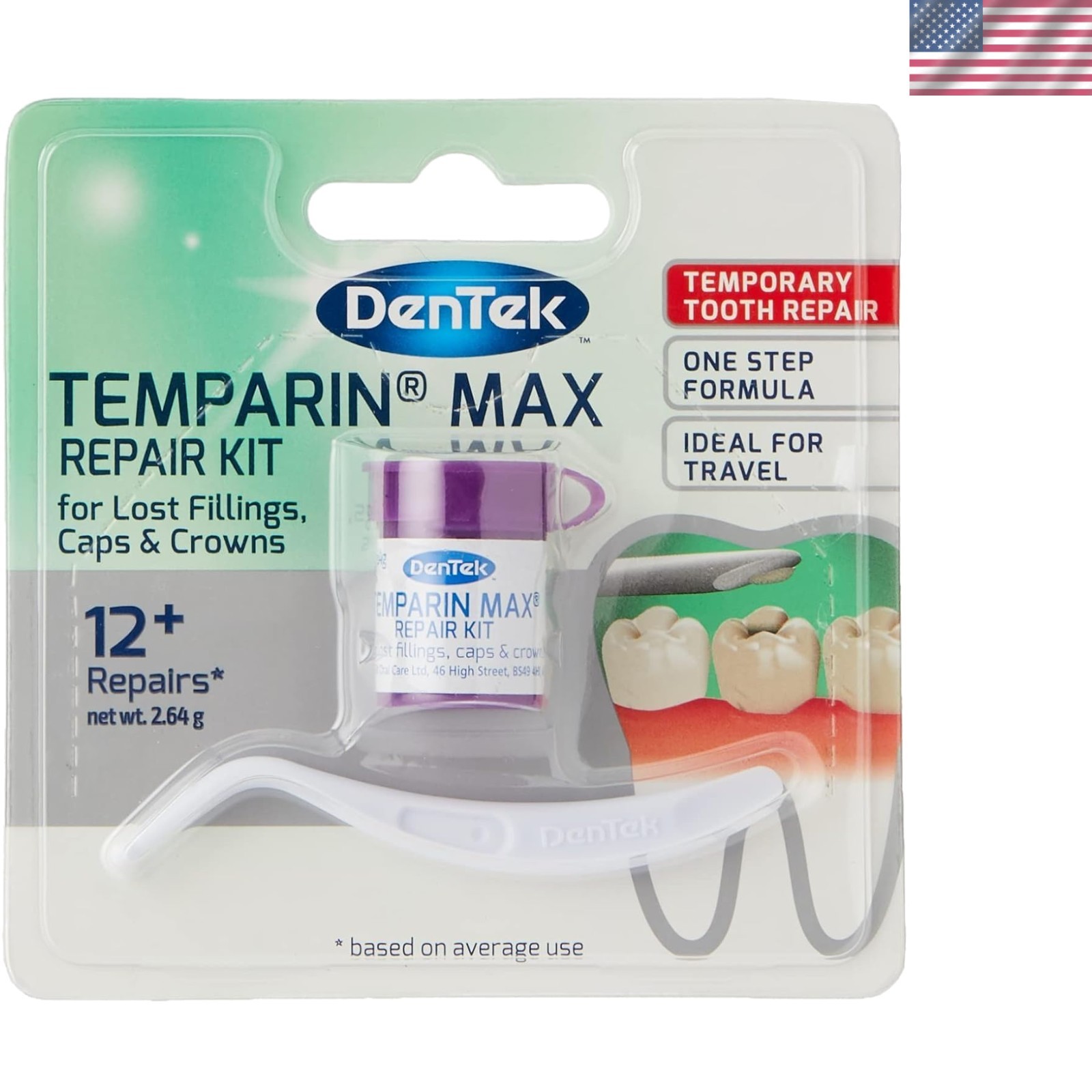 Temparin Silver Tooth Filling Material – All-in-One Dental Solution for Adults