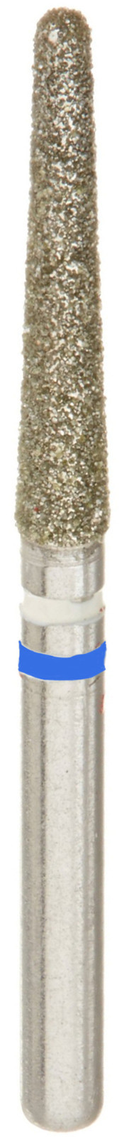 Zirconia Diamond Burs ROUND END TAPER Z850/018M (ZCC4L 2 PK of 5, 10 burs)