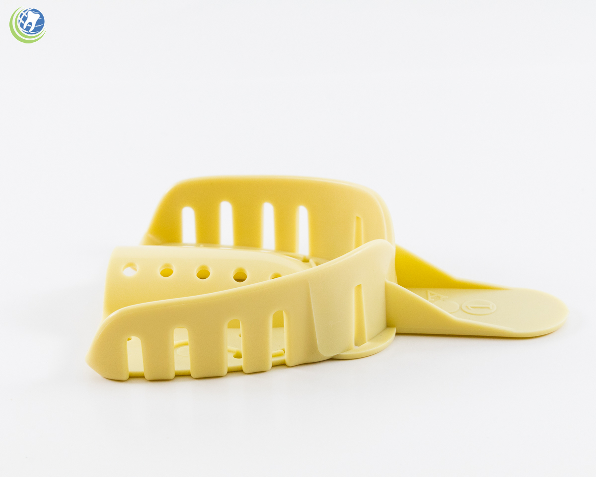 DENTAL PLASTIC AUTOCLAVABLE IMPRESSION TRAYS UPPER LARGE UL #1 12/BAG