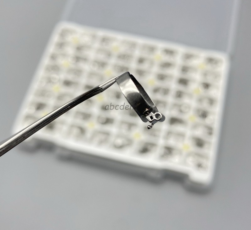320Pcs Dental Orthodontic Plain Molar Bands Buccal Tubes Kit Roth MBT 022 1st