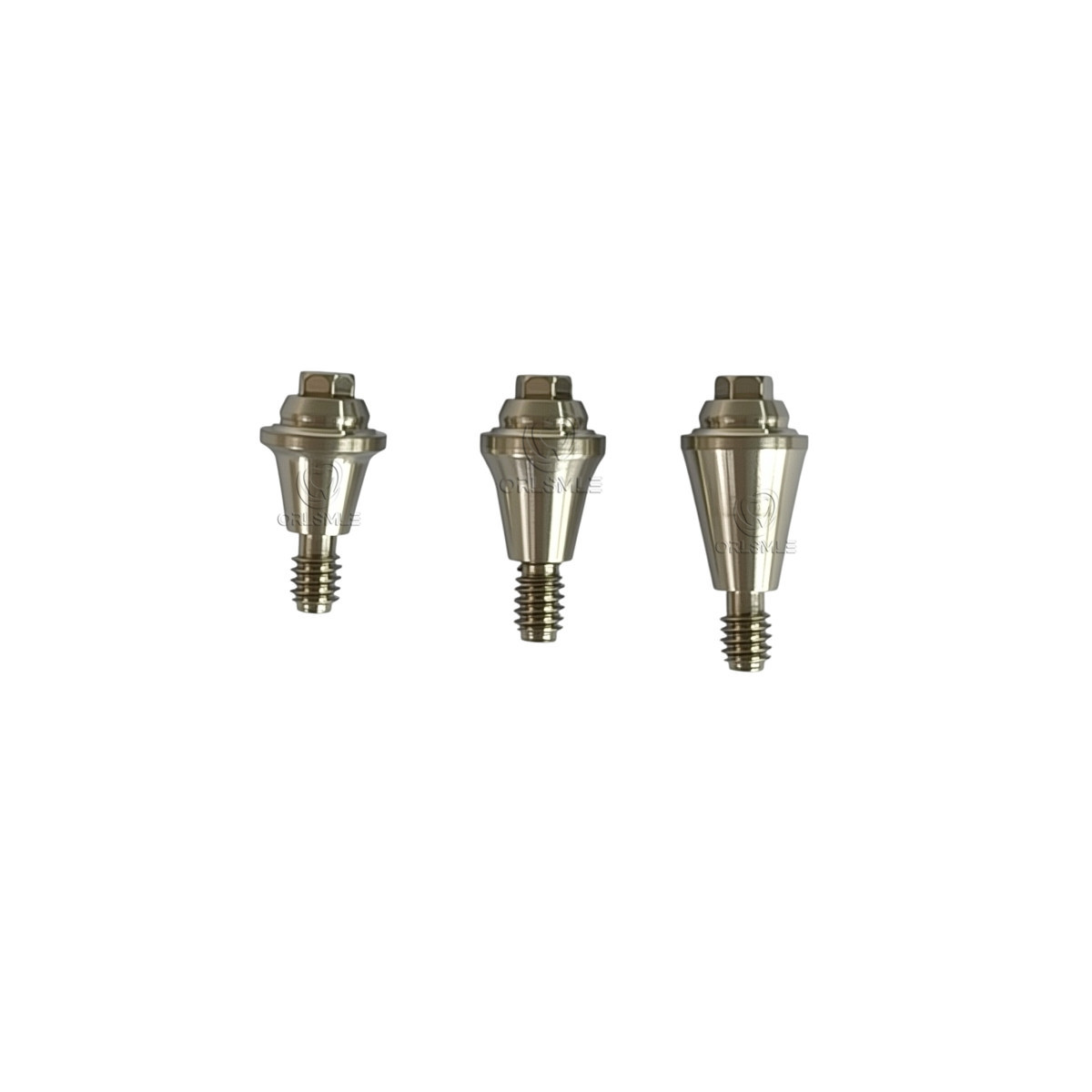 5 pcs Multi unit straight abutment compatible with Nobel Biocare Platform NP RP