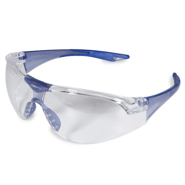 Hager 100921 Avions Protective Eyewear Blue Anti-Fog Anti-Scratch