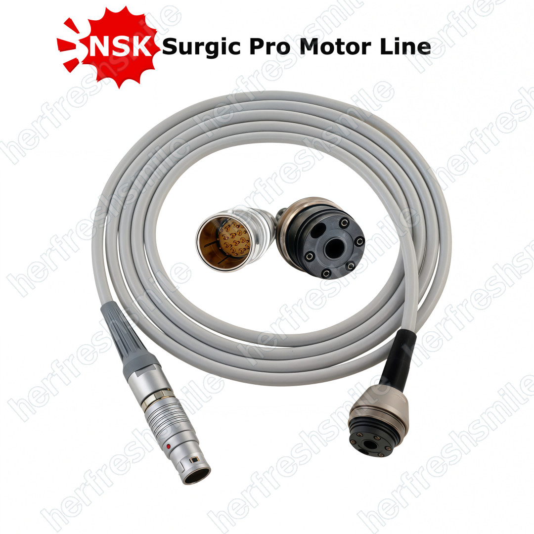 NSK Dental Implan Motor Cord Cable Motor Line for NSK Surgic Pro Surg Unit