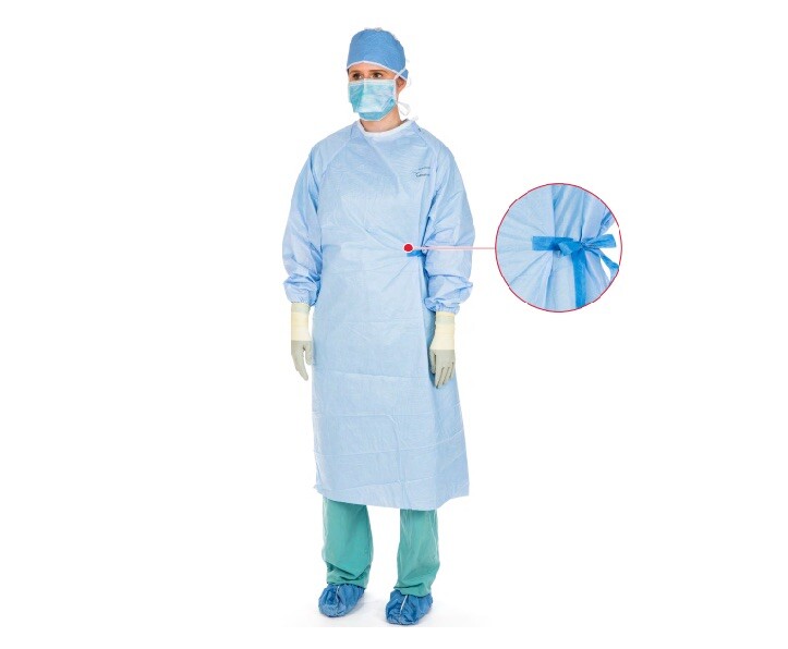 SmartGown Breathable Surgical Gowns with Raglan Sleeves Size XX LARGE, X Long