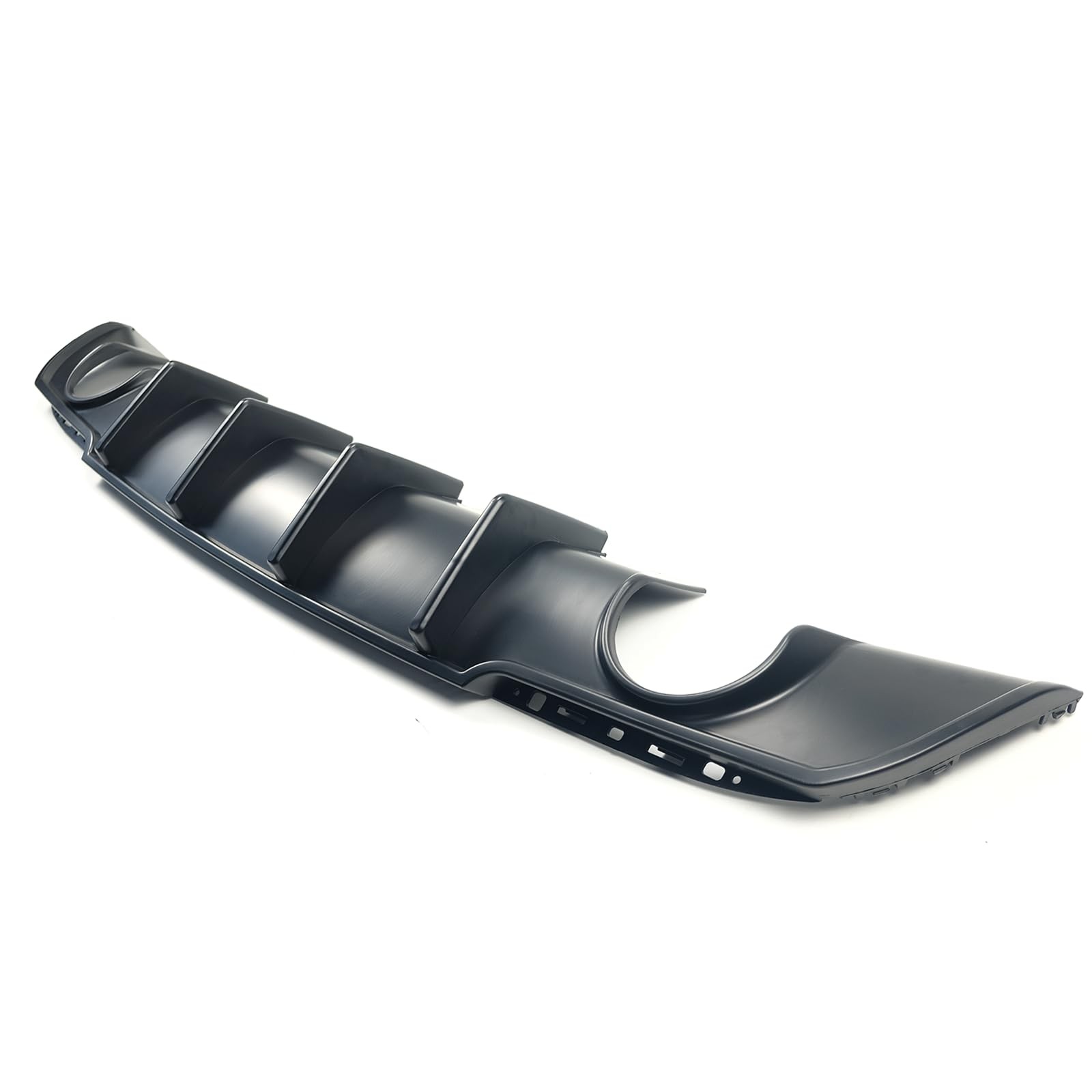 Rear Diffuser Lip 2015-2023 Chrysler 300 SRT Shark Fin Splitter Matte Black