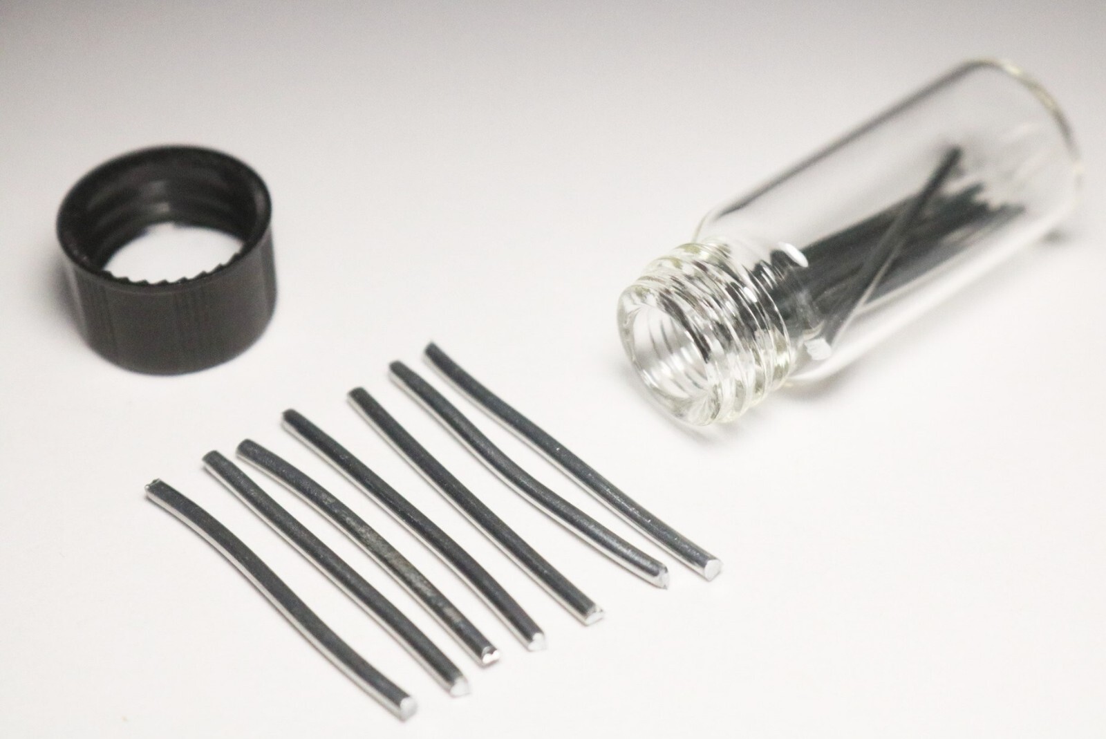 Zinc Metal 99.99% Pure Wire Strips / Electrodes Element 30 Zn Chemistry Sample