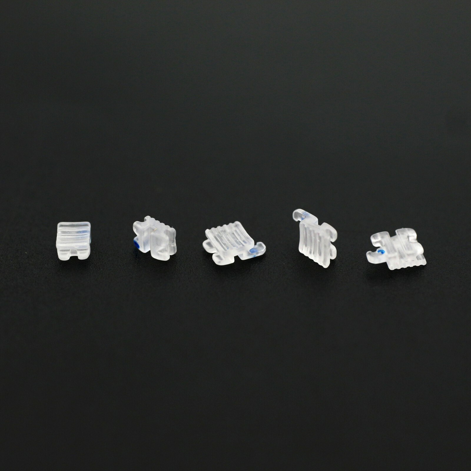 Dental Orthodontic Ceramic Brackets Ortodoncia Braces Cerámica Roth MBT 0.022