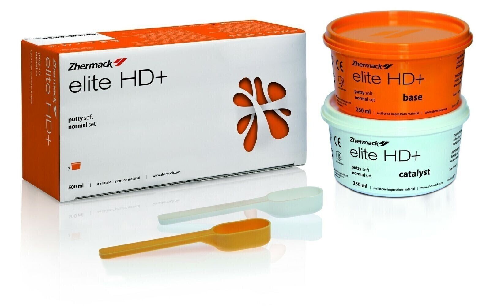 Elite HD+ Putty Soft Normal Set Impress. Material (2x250ml) #C203000 Exp:2025-11