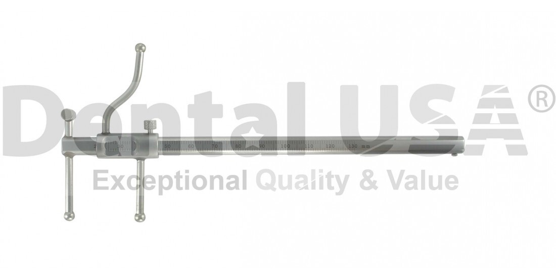 Dental USA COSMETIC PLASTIC FACIAL SURGERY GAUGE VISAGE MEASUREMENT CALIPER V-2
