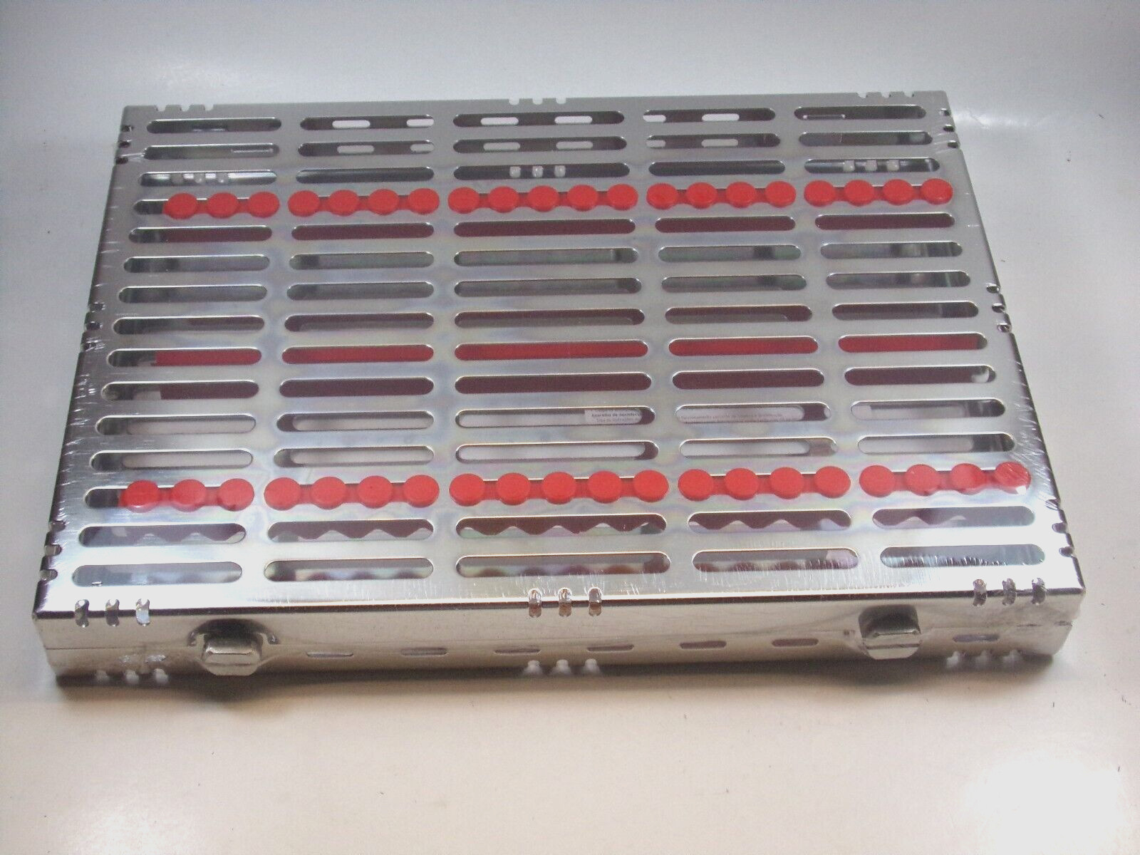HU FRIEDY 20 Instrument Large Red Cassette 8″ x 11″ x 1.25″ | IM4200