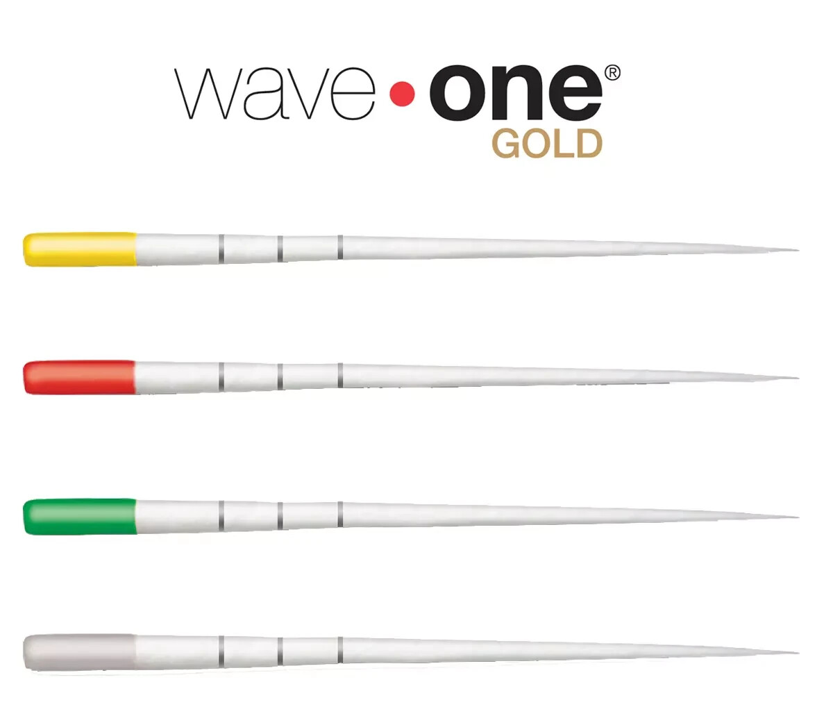 Dentsply Sirona WaveOne Gold Absorbent Paper Points 180/Box All Sizes