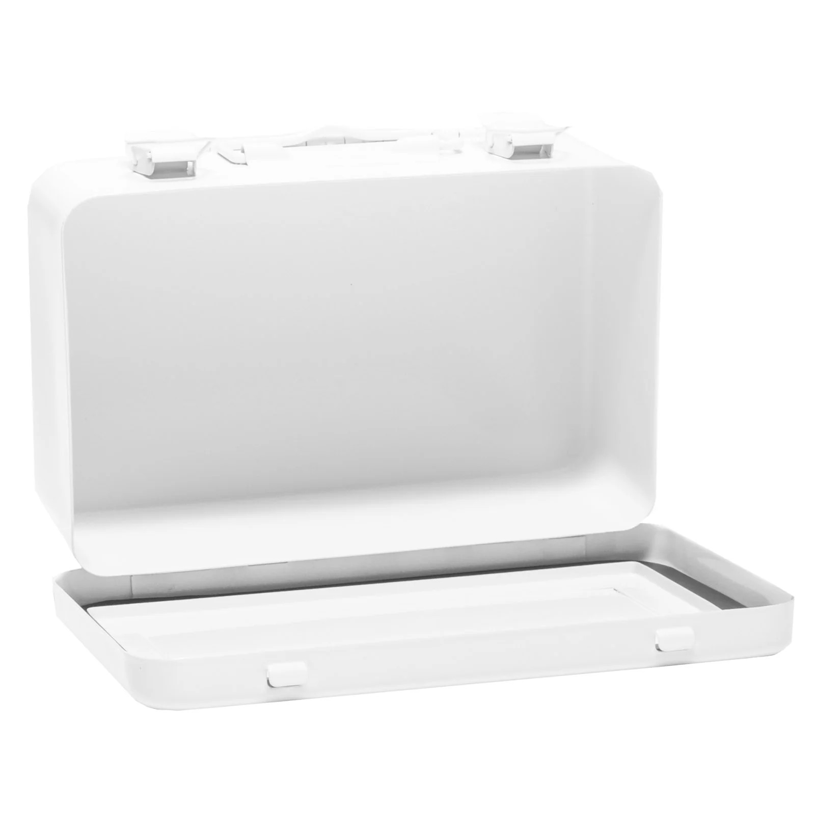First Aid Box #10 Metal Unitized Kit Empty