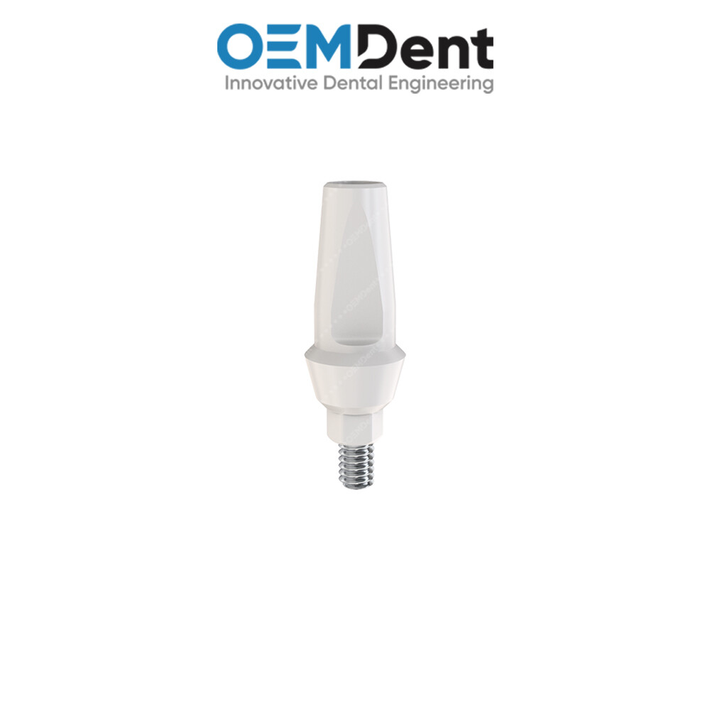 Peek Temporary Anatomic Straight Prosthetic – SGS® Int Hex 2.42mm Compatible