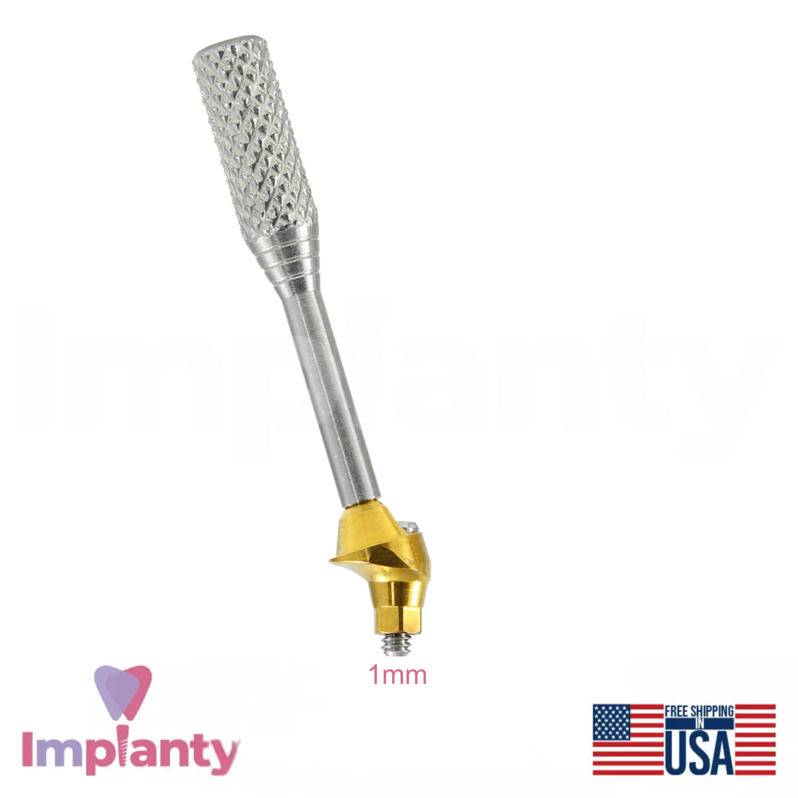 5x Angled 17° Multi Unit 1.6 Conical Connection NP Hex 2.25mm Dental Tool