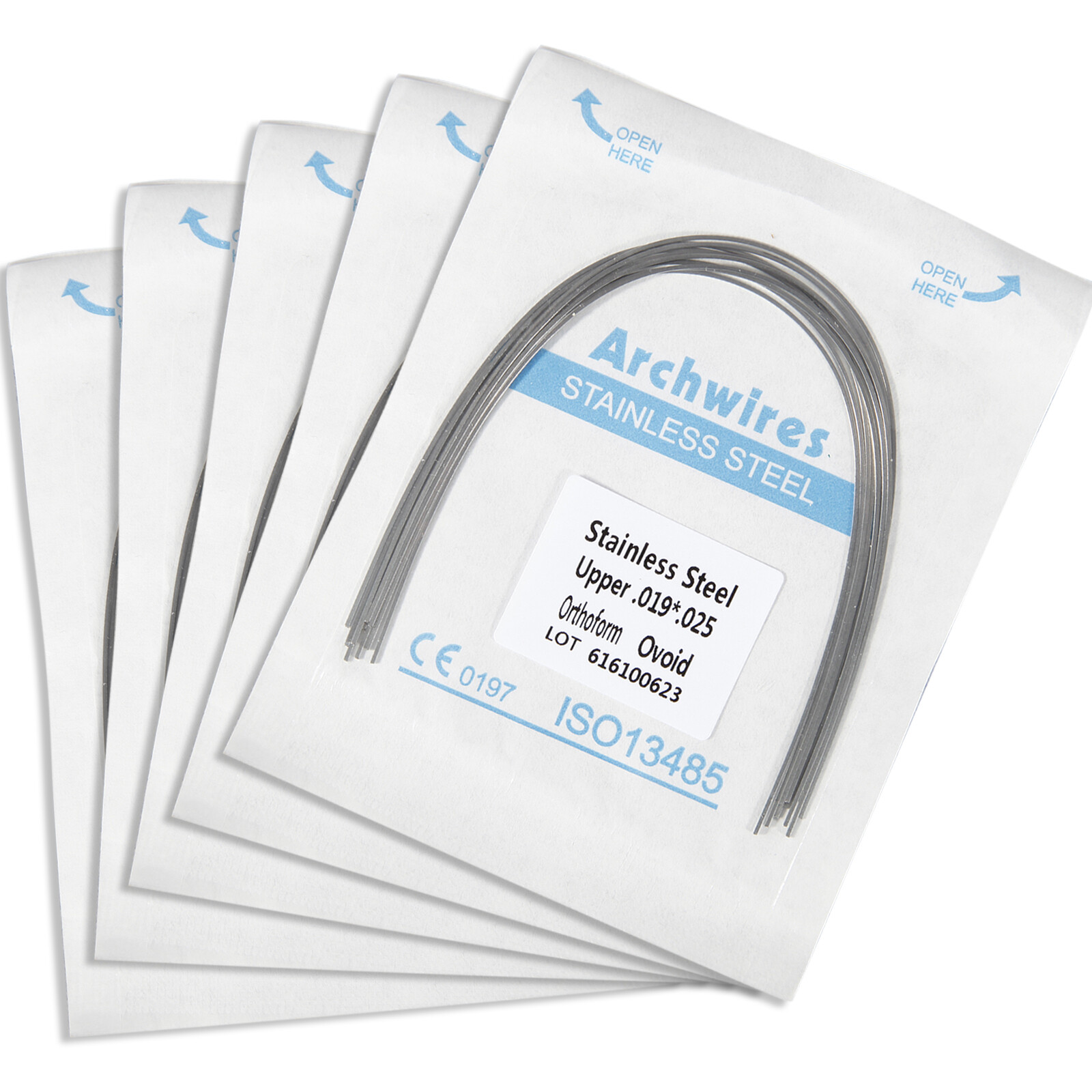Dental Ortho NITI Arch Wire/Stainless/NITI Rectangular Arch Wire Full Sizes