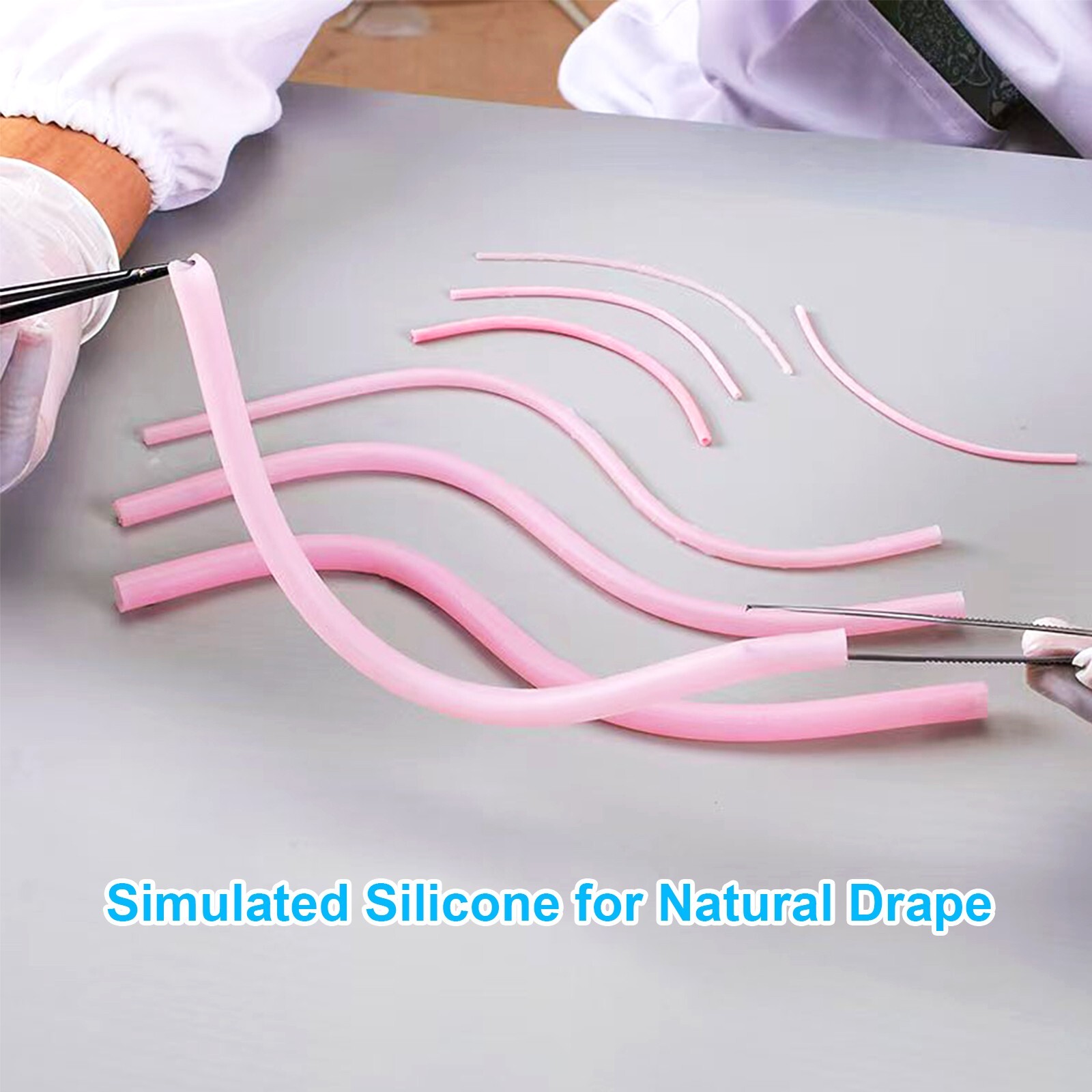 Microvascular Anastomosis Suture Practice Model Multi-Size Vessel Training Kit