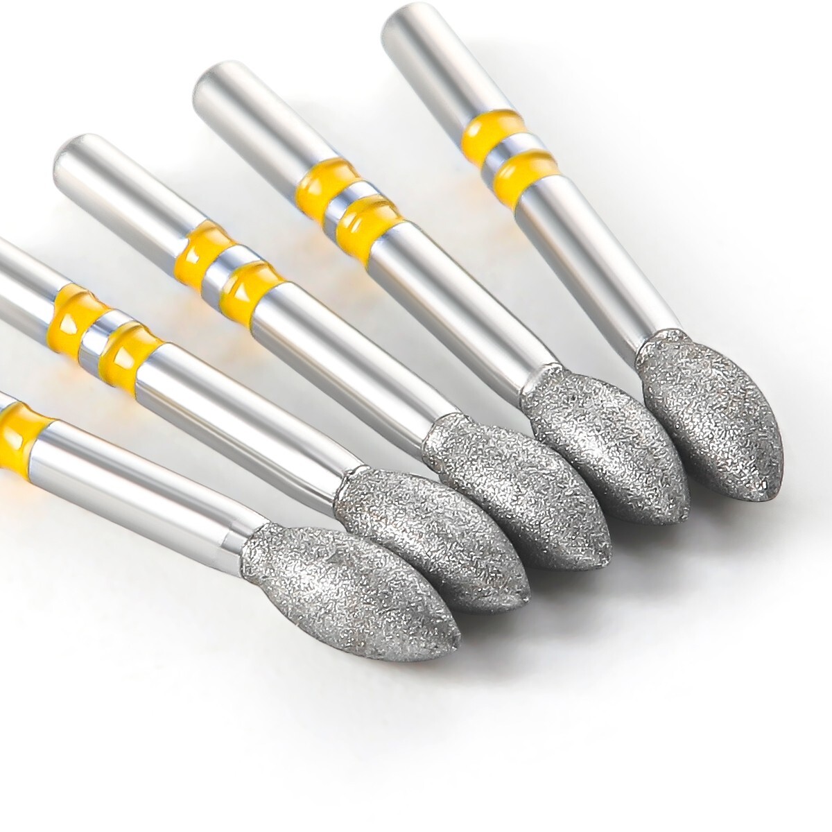 AZDENT Dental Diamond Burs Cutting Zirconia Ceramic Diamond High Speed FG Burs