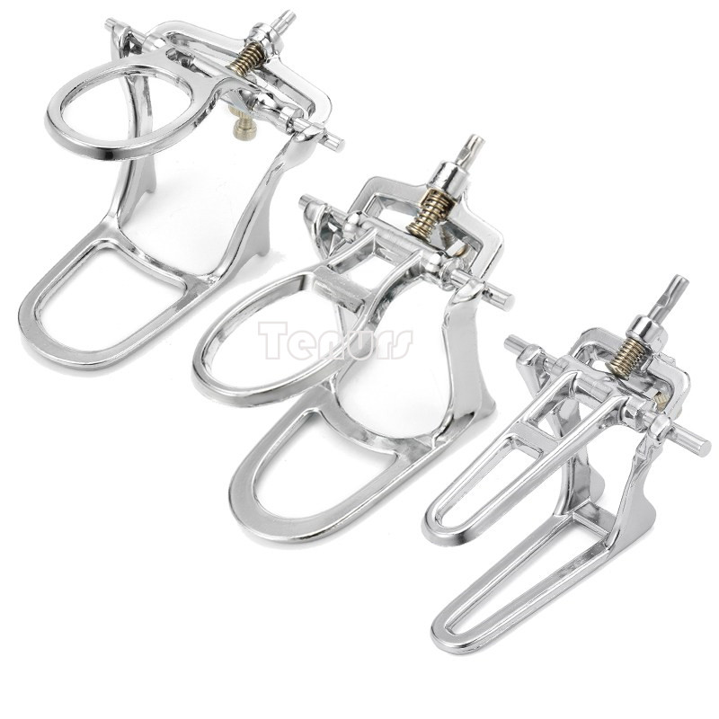 Dental Low Arch Denture Chrome Articulator Lab Metal Adjustable silver/Gold LMS