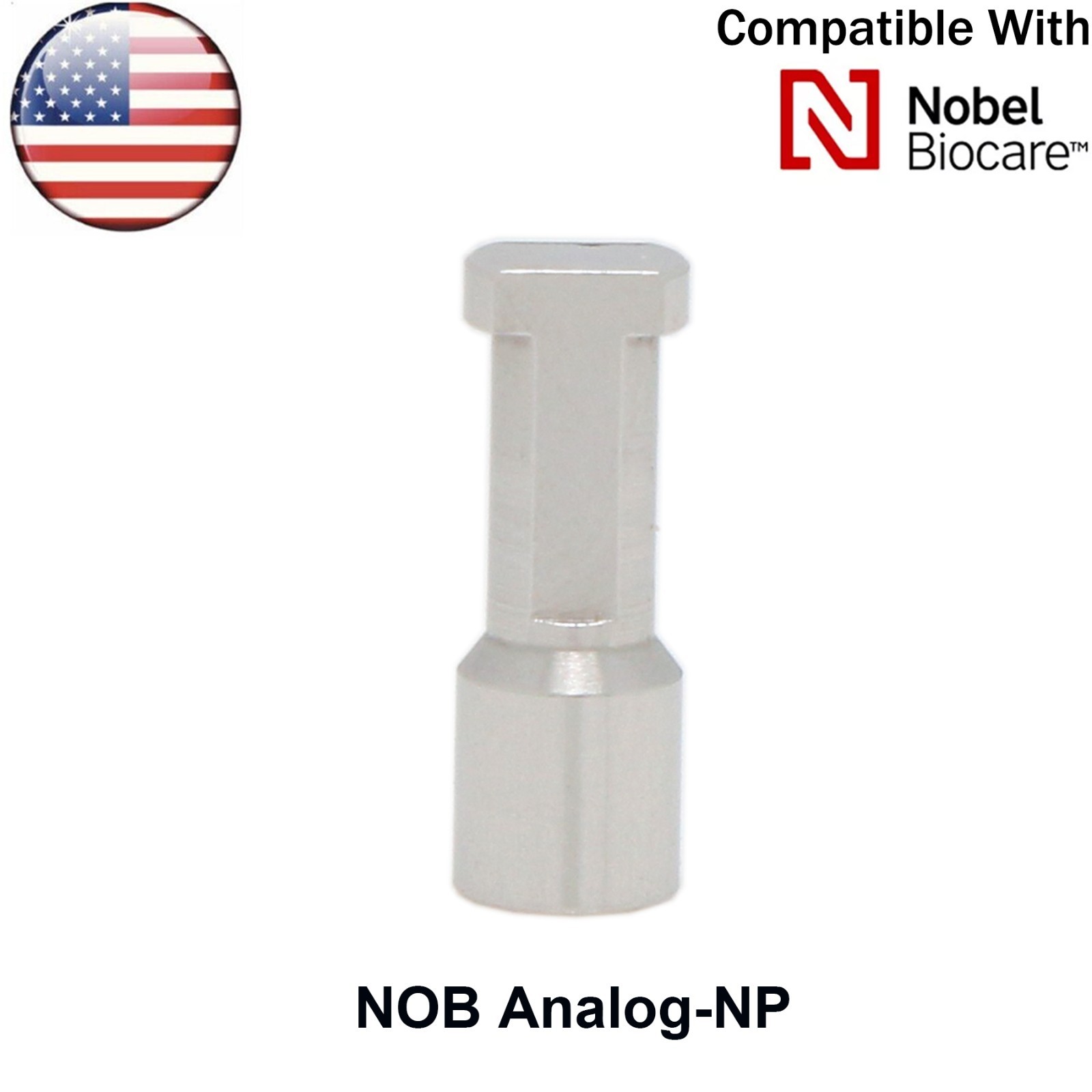 US For Nobel Active Locator Abutment Transfer Coping Open Closed Tray NP/RP