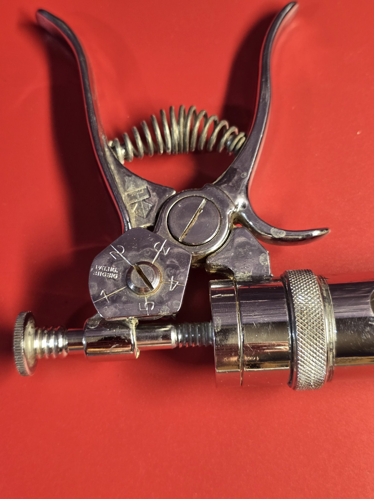 Henke Roux Automatic Veterinary Syringe Livestock Vaccinator Injector Vtg