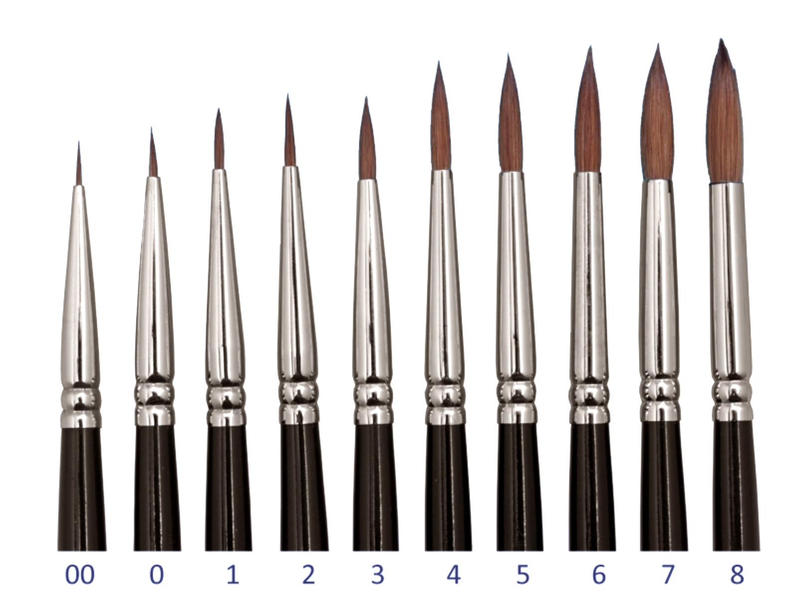 KOLINSKY ELITE DENTAL BRUSHES 10pkg – WOOD TYPE – TRAVEL PACK