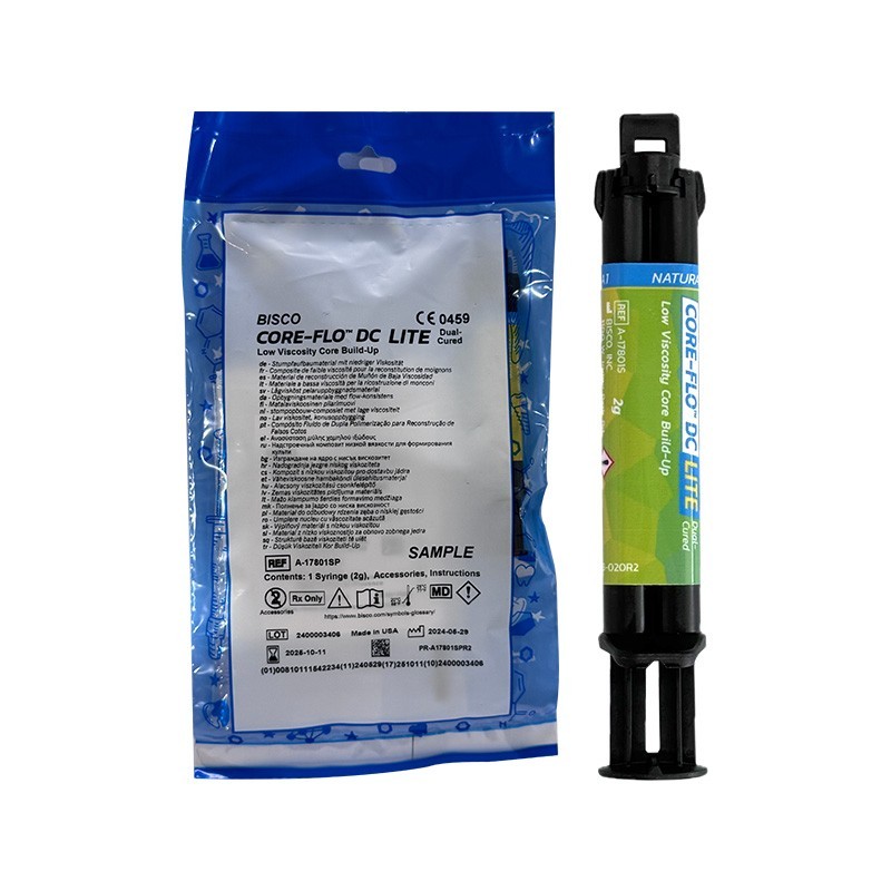 BISCO Core-Flo DC 8g Dual-Cured Core Build-up & Post Cementation Resin