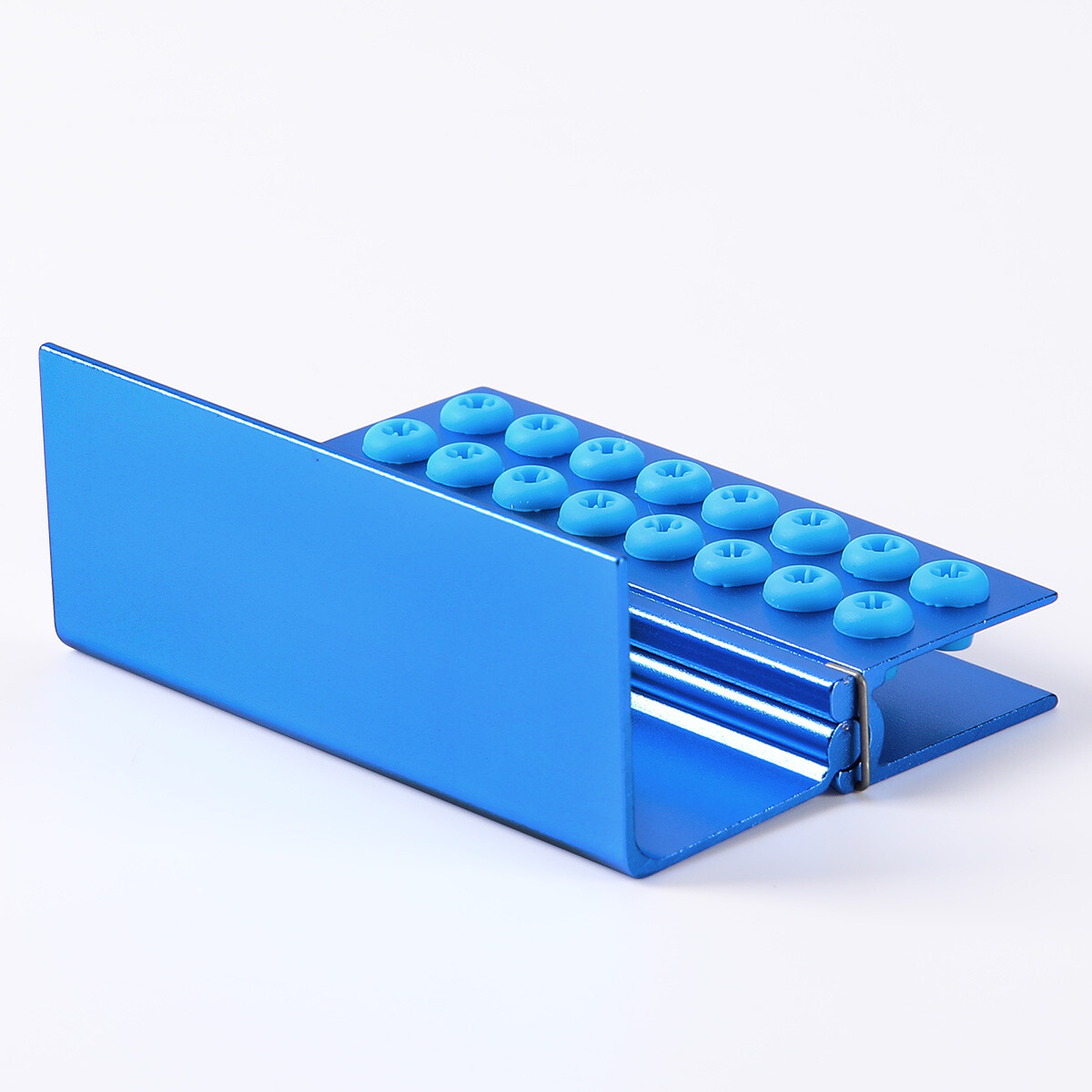 Dental Burs Holder Block 10 Holes/16 Holes with Silicon Cover FG RA Autoclavable